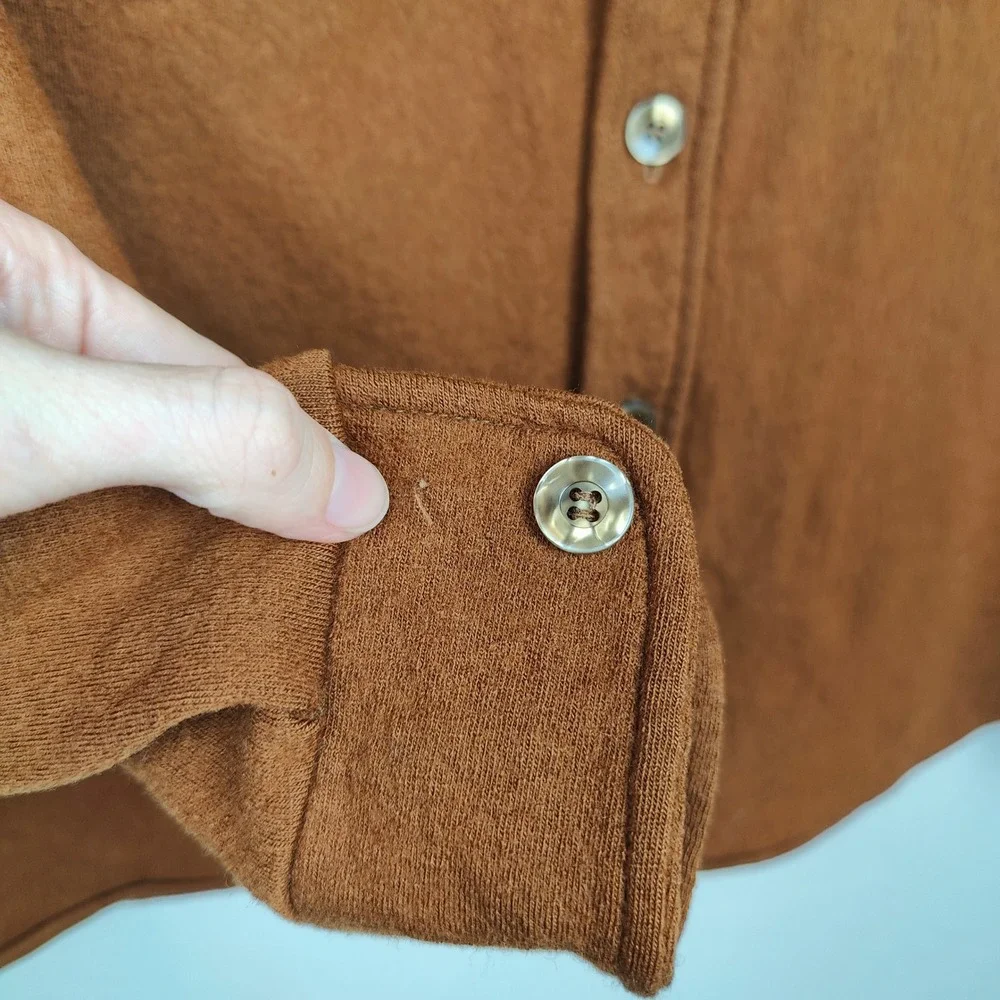 Vintage 70s 80s Pendleton Western Shirt Mens XL Tan High Grade Wool Shirt Jacket_4